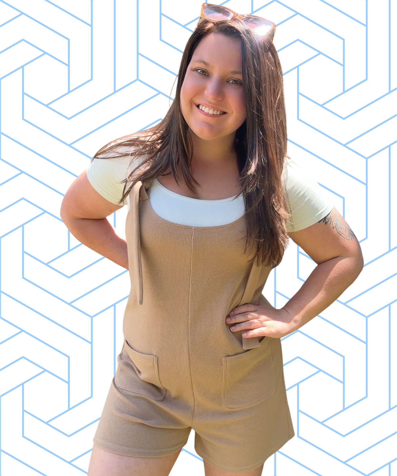 Soft Ribbed Tie Strap Casual Romper